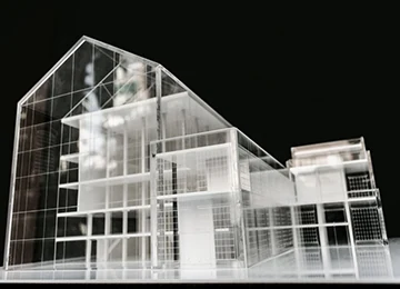 Maqueta de metacrilato para TFM